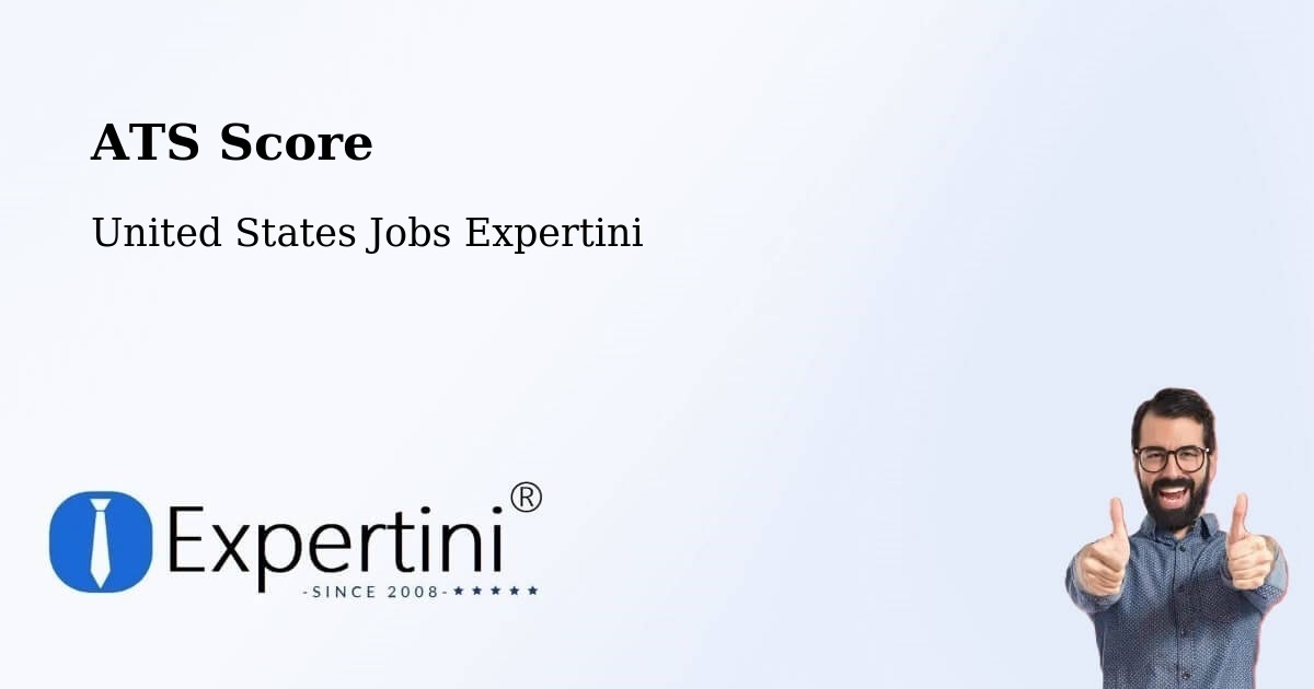 Resume ATS Score & Job Description Match Tool – Calhoun - United States Jobs Expertini
