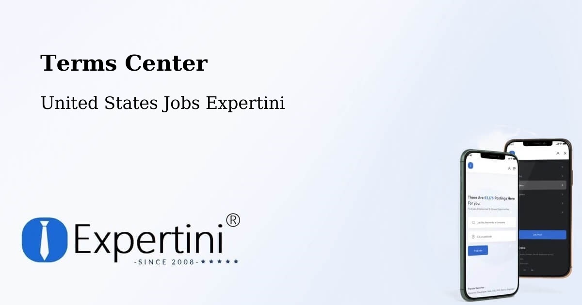 Terms of Service – Calhoun - United States Jobs Expertini